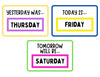 Days of the Week Flashcards