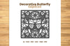 Decorative Butterfly Lasercut SVG Bundle