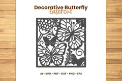 Decorative Butterfly Lasercut SVG Bundle - CraftNest - Digital Crafting and Art