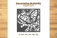 Decorative Butterfly Lasercut SVG Bundle - CraftNest - Digital Crafting and Art