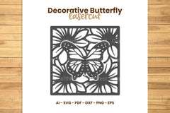 Decorative Butterfly Lasercut SVG Bundle - CraftNest - Digital Crafting and Art