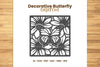 Decorative Butterfly Lasercut SVG Bundle