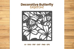 Decorative Butterfly Lasercut SVG Bundle - CraftNest - Digital Crafting and Art