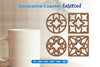 Decorative Coaster Lasercut SVG Bundle
