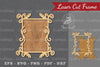 Decorative Frame Laser Cut Clipart Bundle