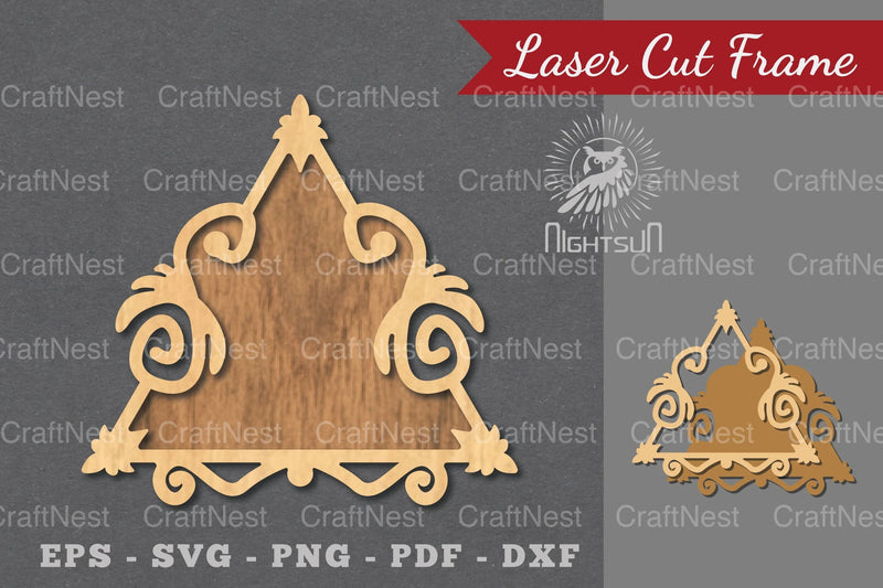 Decorative Frame Laser Cut Design Bundle - CraftNest - Digital Crafting and Art