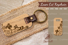Decorative Ghost Laser Cut Keychain Clipart Bundle - CraftNest - Digital Crafting and Art