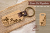 Decorative Ghost Laser Cut Keychain Clipart Bundle