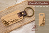 Decorative Halloween Laser Cut Keychain Clipart Bundle