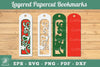 2025 Decorative Heart 3D Papercut Bookmarks Bundle
