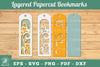 Decorative Heart 3D Papercut Bookmarks Clipart Bundle