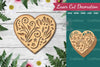 Decorative Heart Laser Cut Decoration Clipart Bundle