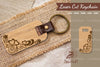 Decorative Heart Laser Cut Keychain Design Bundle