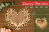 Decorative Heart Lasercut Decoration Clipart Bundle
