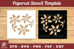 Decorative Heart Papercut Stencil Clipart Bundle - CraftNest - Digital Crafting and Art