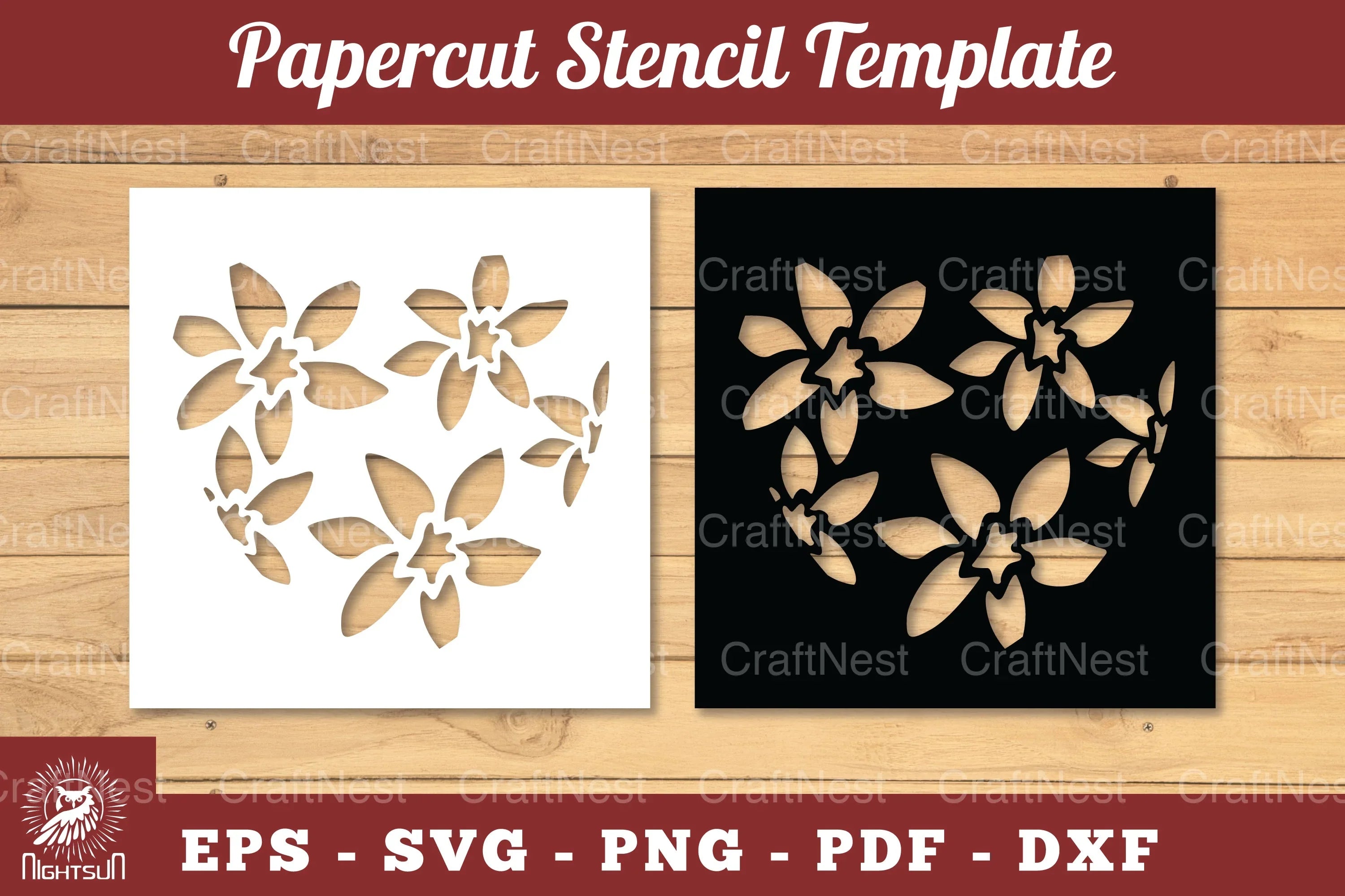 Decorative Heart Papercut Stencil Clipart Bundle - CraftNest - Digital Crafting and Art