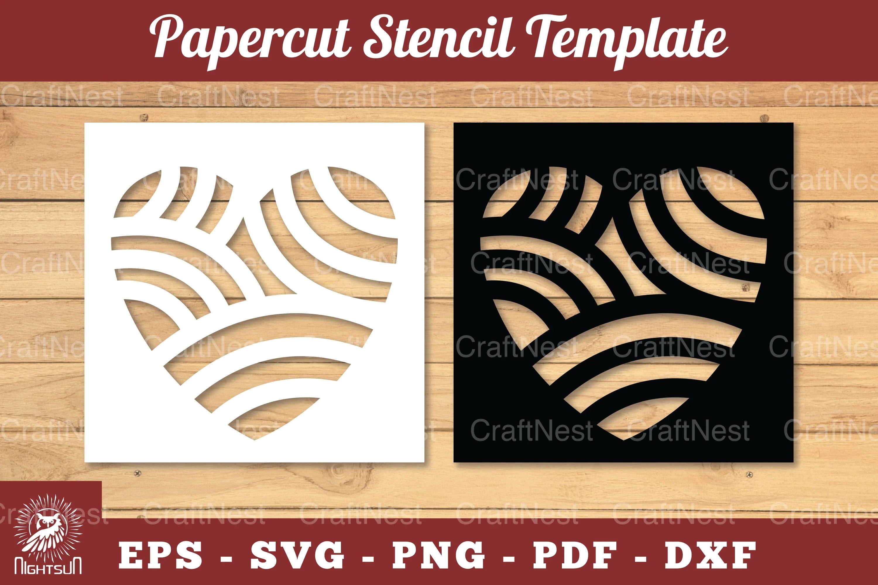 Decorative Heart Papercut Stencil Clipart Bundle - CraftNest - Digital Crafting and Art