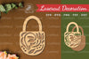 Decorative Lock Laser Cut Design Bundle