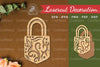 Decorative Lock Laser Cut Design Bundle
