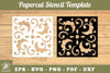 Decorative Paper Cut Stencil SVG Bundle
