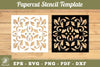 Decorative Paper Cut Stencil Clipart Bundle