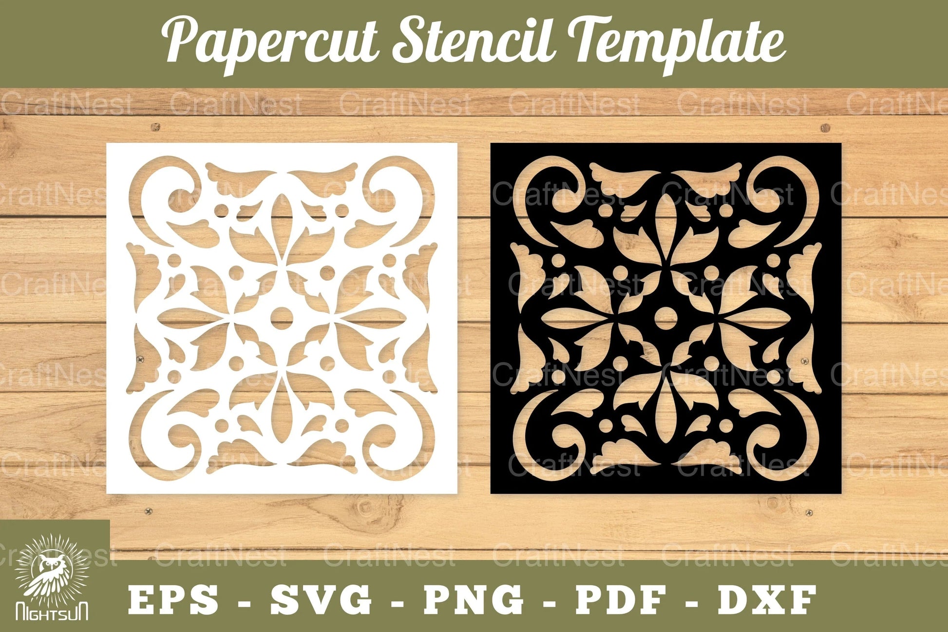 Decorative Paper Cut Stencil Clipart Bundle - CraftNest - Digital Crafting and Art
