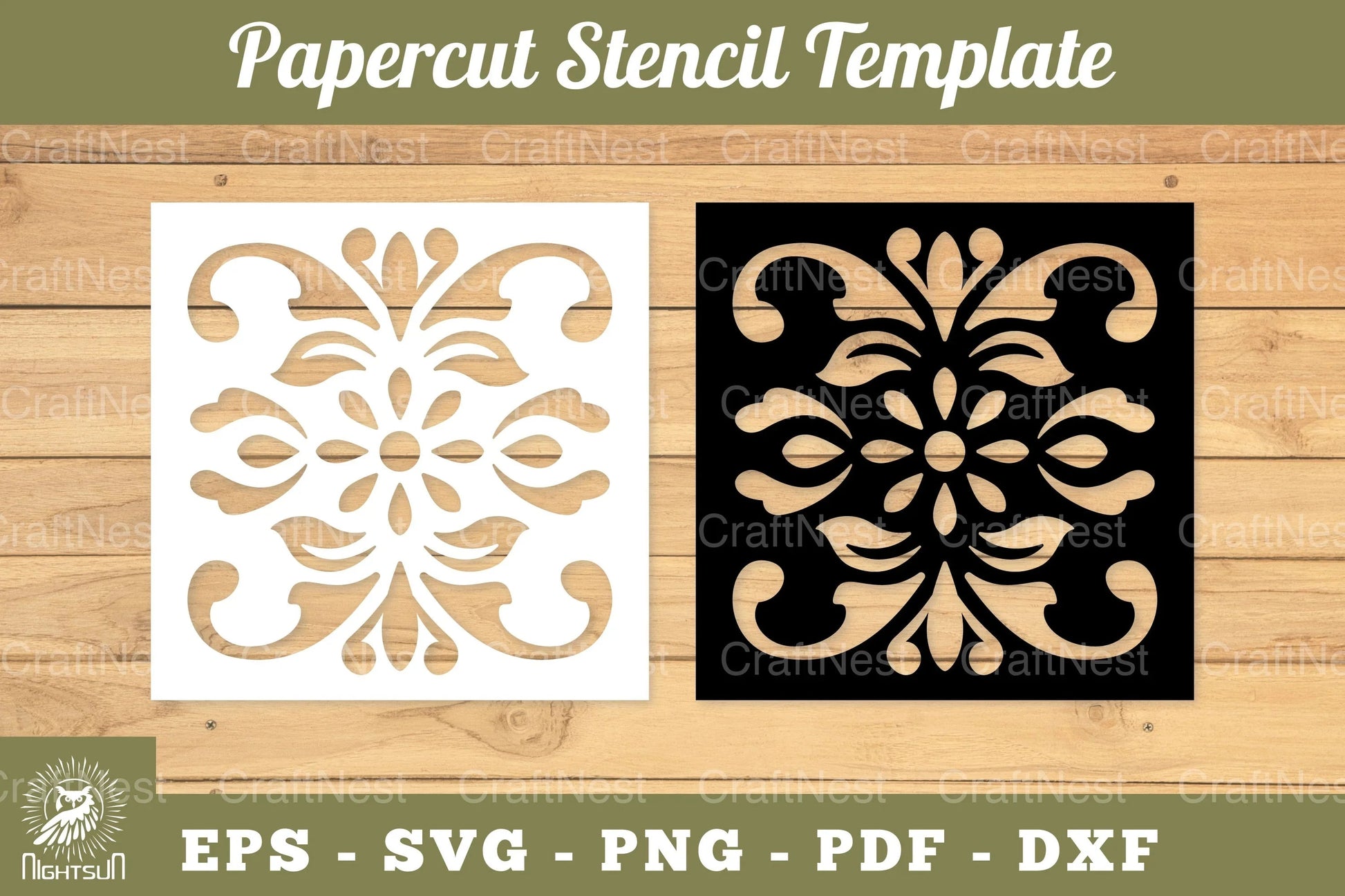 Decorative Paper Cut Stencil Clipart Bundle - CraftNest - Digital Crafting and Art