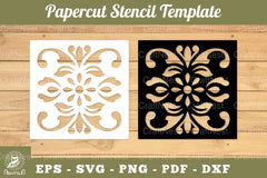 Decorative Paper Cut Stencil Clipart Bundle - CraftNest - Digital Crafting and Art