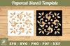 Decorative Paper Cut Stencil Clipart Bundle