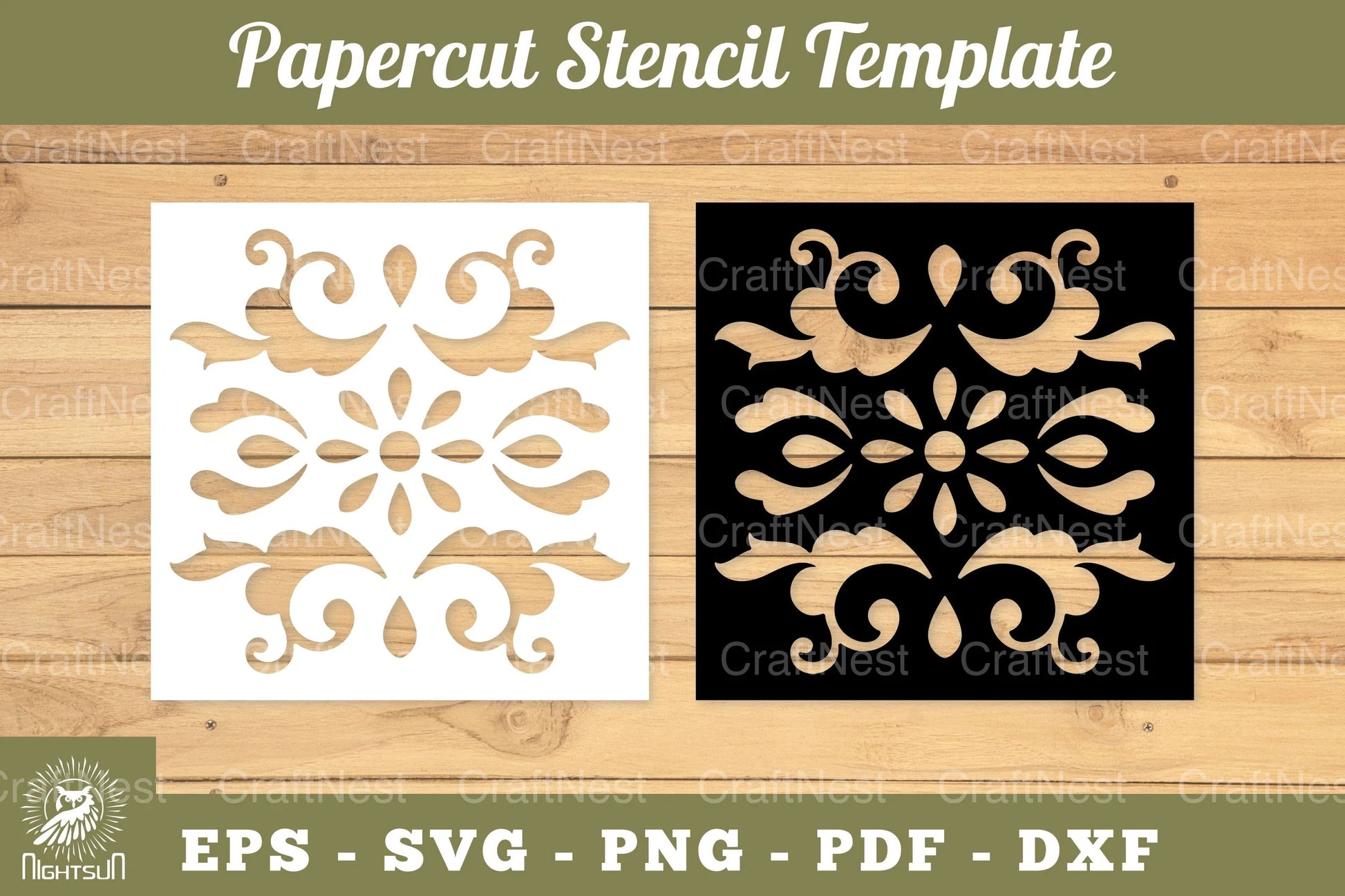 Decorative Paper Cut Stencil Clipart Bundle - CraftNest - Digital Crafting and Art