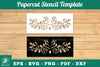 Decorative Papercut Stencil Clipart Bundle