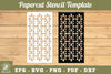 Decorative Papercut Stencil Clipart Bundle