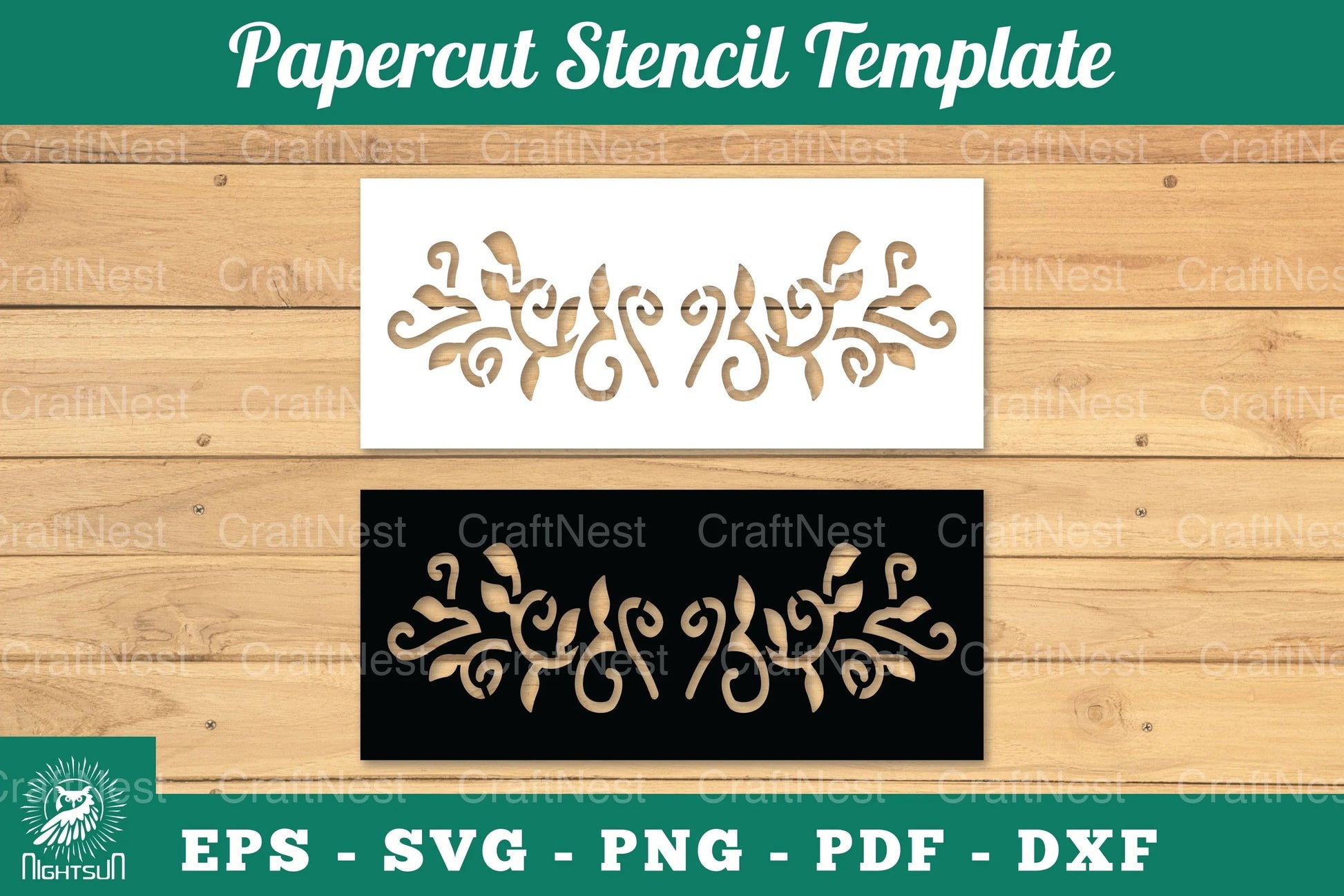 Decorative Papercut Stencil Clipart Bundle - CraftNest - Digital Crafting and Art