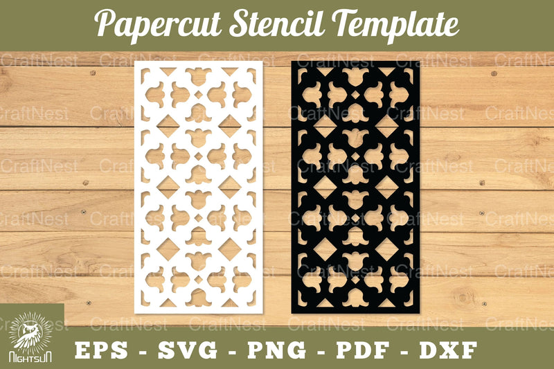 Decorative Papercut Stencil Clipart Bundle - CraftNest - Digital Crafting and Art