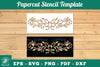 Decorative Papercut Stencil Clipart Bundle