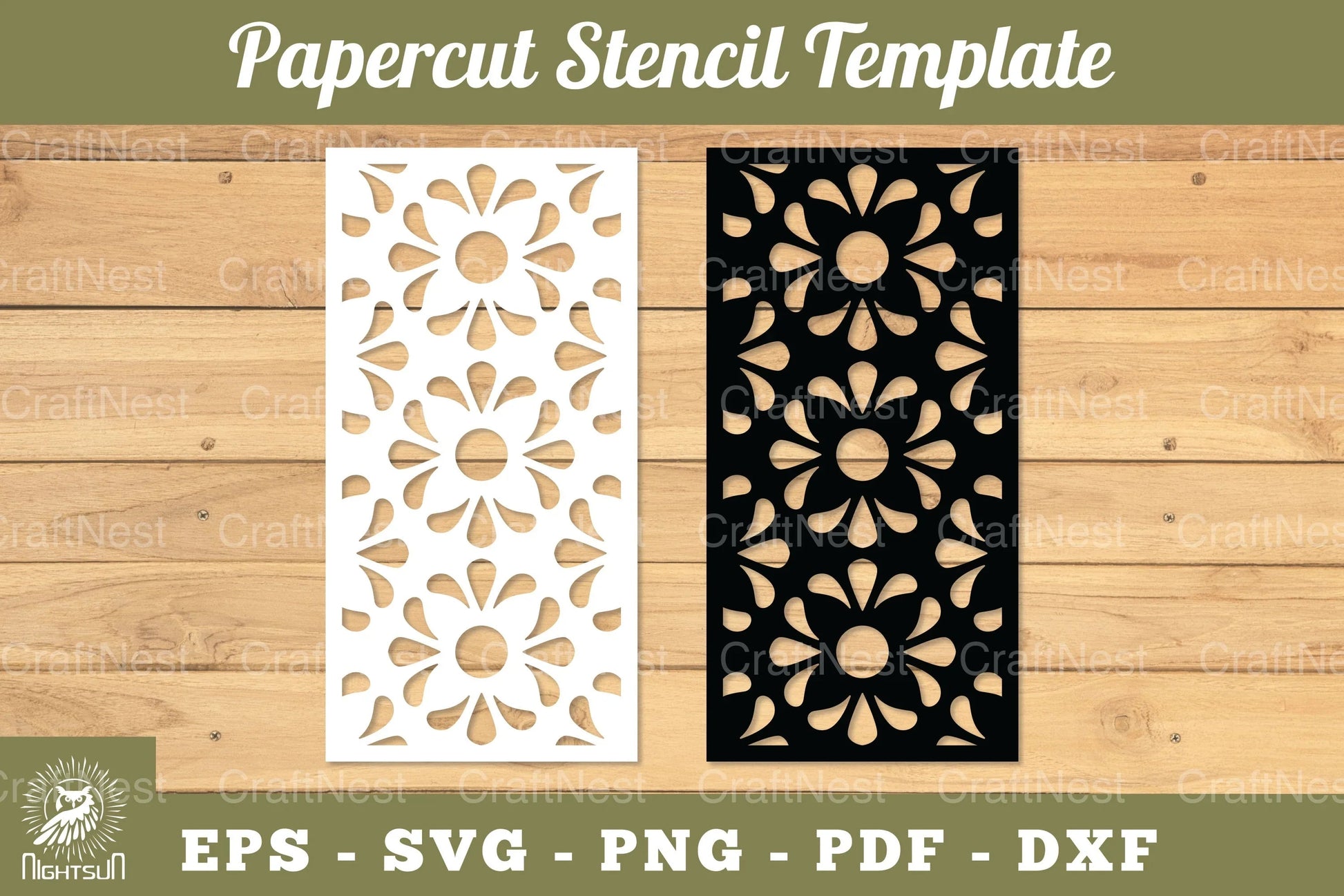 Decorative Papercut Stencil Clipart Bundle - CraftNest - Digital Crafting and Art