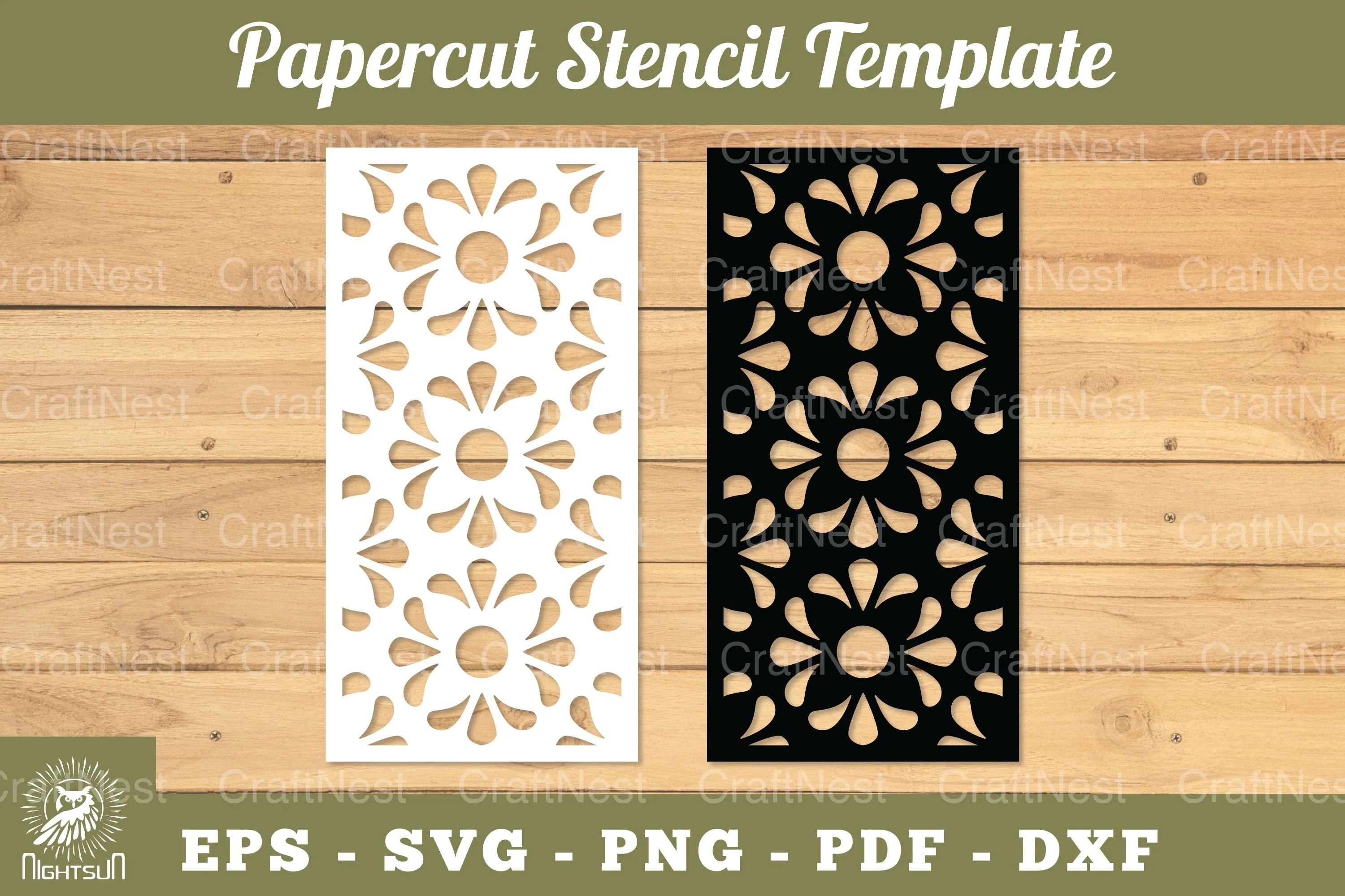 Decorative Papercut Stencil Clipart Bundle - CraftNest - Digital Crafting and Art