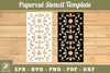 Decorative Papercut Stencil Clipart Bundle