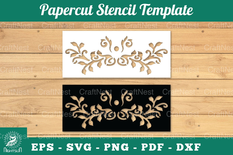 Decorative Papercut Stencil Clipart Bundle - CraftNest - Digital Crafting and Art