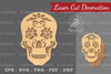 Decorative Skull Laser Cut Decoration Clipart Bundle