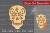 Decorative Skull Laser Cut Decoration Clipart Bundle