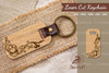 Decorative Skull Laser Cut Keychain Design Bundle