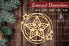 Decorative Stars Lasercut Round Clipart Bundle