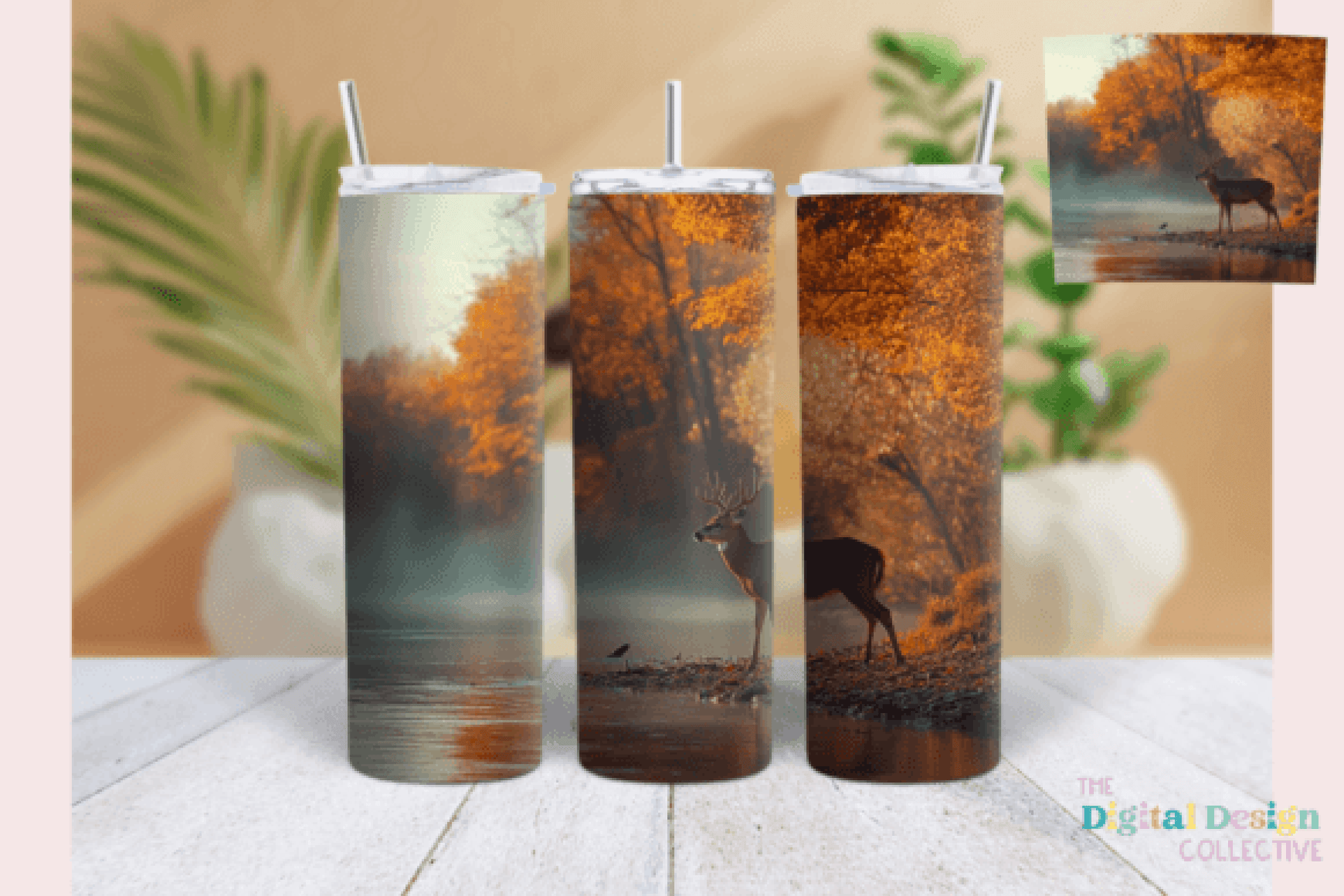 Hunting Deer Tumbler Wrap Bundle - CraftNest - Digital Crafting and Art