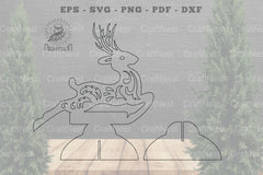 Deer Laser Cut Home Decor SVG Bundle - CraftNest - Digital Crafting and Art