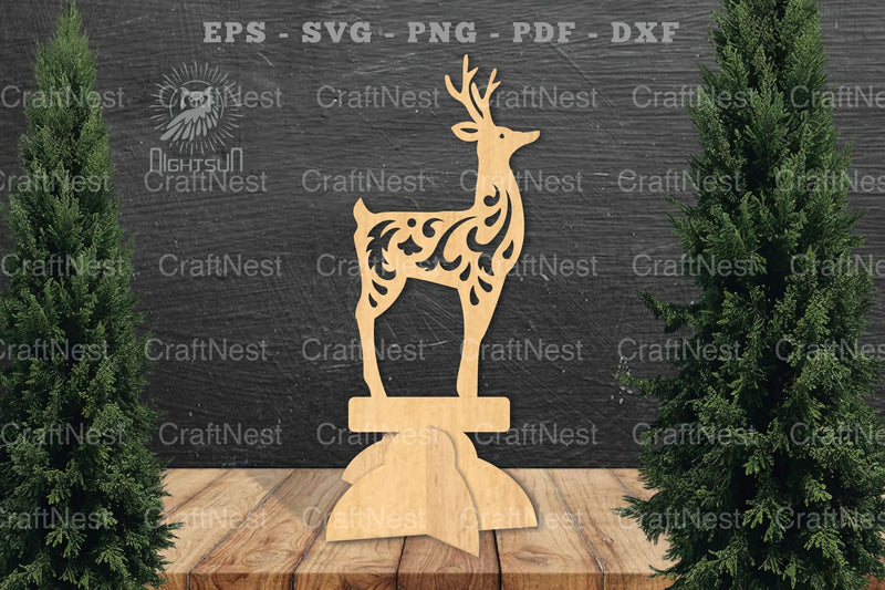 Deer Laser Cut Home Decor SVG Bundle - CraftNest - Digital Crafting and Art