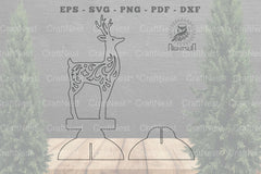 Deer Laser Cut Home Decor SVG Bundle - CraftNest - Digital Crafting and Art