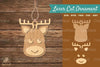 Deer Laser Cut Ornament SVG Bundle