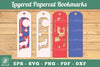 Deer Layered Papercut Bookmarks Clipart Bundle