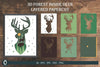 Deer Layered Papercut SVG Bundle
